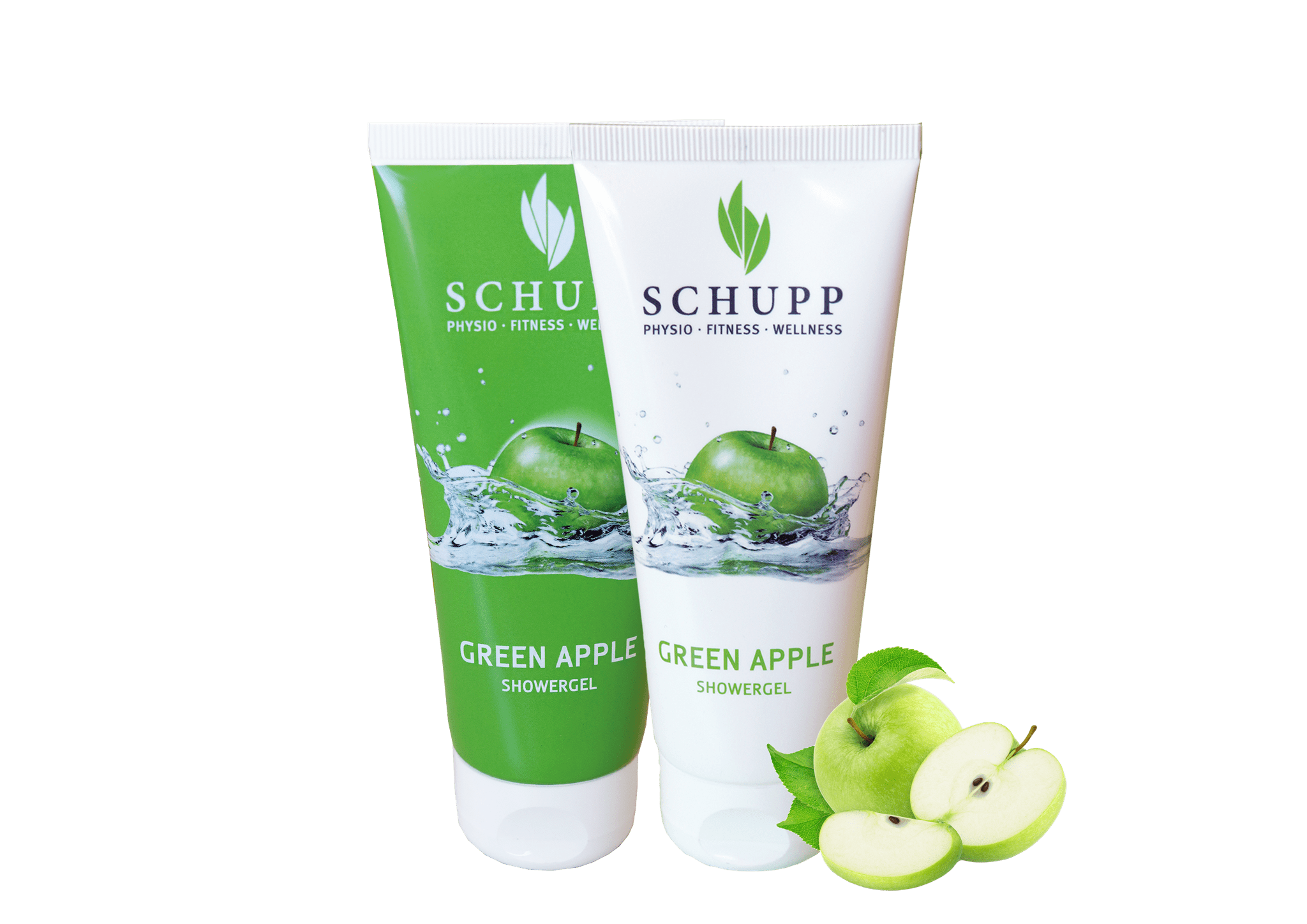 Duschgel Green Apple 15x150 ml, weiße Tube, 1 VE = 15 Stück